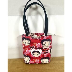 Vintage Y2K Betty Boop Tote Bag Purse Y2K‎ Girly Fashion Cartoon Purse